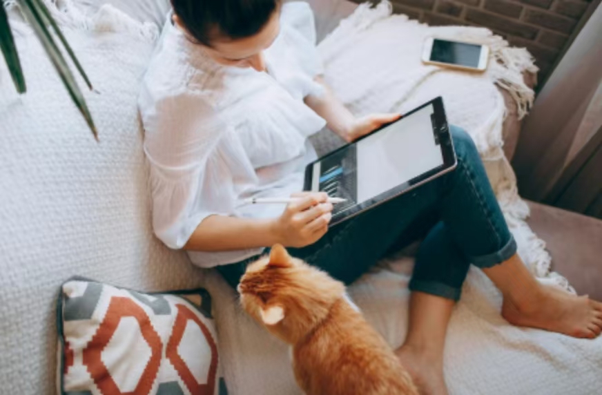 在家兼職賺收入，彈性工作時間